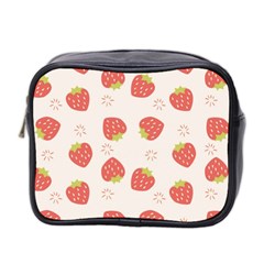 Strawberries-pattern-design Mini Toiletries Bag (two Sides) by Salman4z