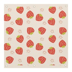 Strawberries-pattern-design Banner And Sign 3  X 3  by Salman4z