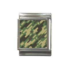 Camouflage-pattern-background Italian Charm (13mm) by Salman4z