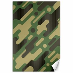 Camouflage-pattern-background Canvas 20  X 30  by Salman4z