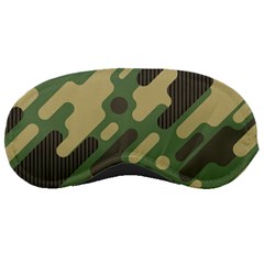 Camouflage-pattern-background Sleeping Mask by Salman4z