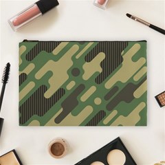 Camouflage-pattern-background Cosmetic Bag (large) by Salman4z