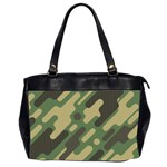 Camouflage-pattern-background Oversize Office Handbag (2 Sides) Front