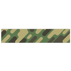 Camouflage-pattern-background Small Premium Plush Fleece Scarf