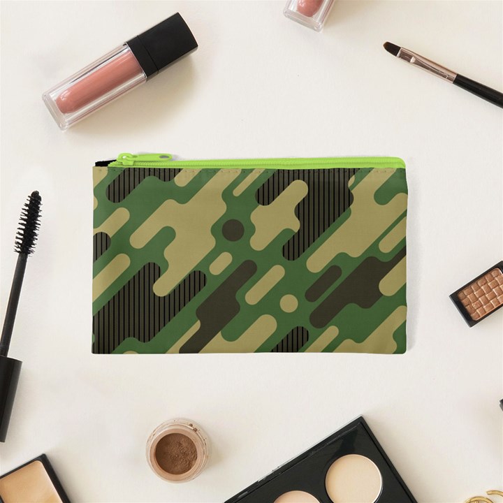 Camouflage-pattern-background Cosmetic Bag (XS)