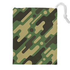 Camouflage-pattern-background Drawstring Pouch (5xl) by Salman4z