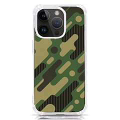 Camouflage-pattern-background Iphone 14 Pro Tpu Uv Print Case