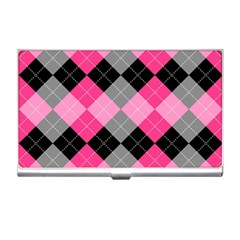 Seamless-argyle-pattern Business Card Holder by Salman4z