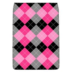 Seamless-argyle-pattern Removable Flap Cover (l) by Salman4z