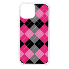 Seamless-argyle-pattern Iphone 13 Mini Tpu Uv Print Case by Salman4z