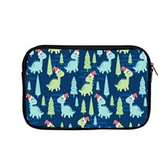 Cute Dinosaurs Animal Seamless Pattern Doodle Dino Winter Theme Apple MacBook Pro 13  Zipper Case