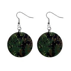 Military Background Grunge Mini Button Earrings by pakminggu