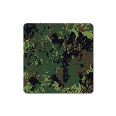 Military Background Grunge Square Magnet by pakminggu