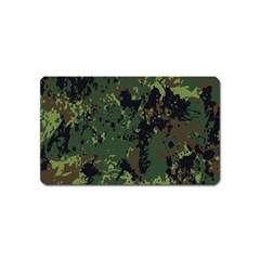 Military Background Grunge Magnet (name Card) by pakminggu