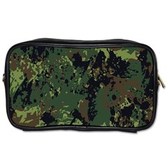 Military Background Grunge Toiletries Bag (one Side) by pakminggu