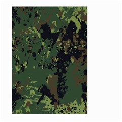 Military Background Grunge Large Garden Flag (two Sides) by pakminggu