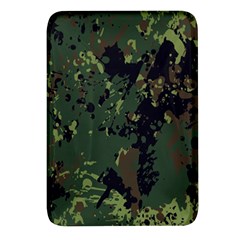 Military Background Grunge Rectangular Glass Fridge Magnet (4 Pack) by pakminggu