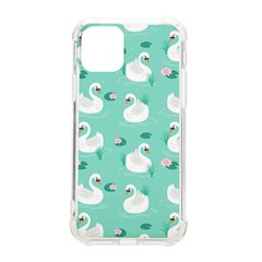 Elegant Swan Seamless Pattern Iphone 11 Pro 5 8 Inch Tpu Uv Print Case by pakminggu