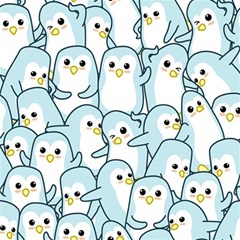 Penguins Pattern Play Mat (rectangle) by pakminggu