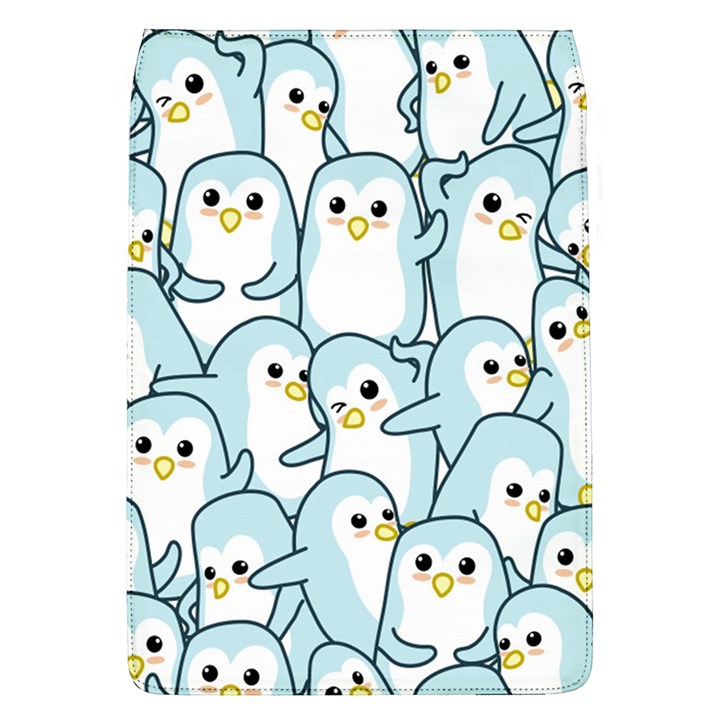 Penguins Pattern Removable Flap Cover (L)