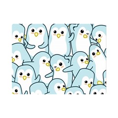 Penguins Pattern Premium Plush Fleece Blanket (mini) by pakminggu