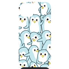 Penguins Pattern Iphone 14 Plus Black Uv Print Case by pakminggu