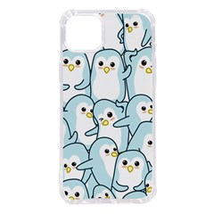 Penguins Pattern Iphone 14 Plus Tpu Uv Print Case by pakminggu