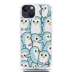 Penguins Pattern Iphone 13 Tpu Uv Print Case by pakminggu