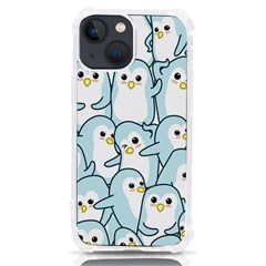 Penguins Pattern Iphone 13 Mini Tpu Uv Print Case by pakminggu