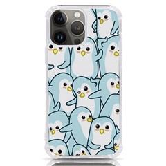 Penguins Pattern Iphone 13 Pro Max Tpu Uv Print Case by pakminggu