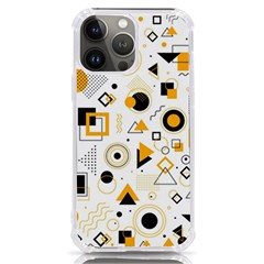 Flat Geometric Shapes Background Iphone 13 Pro Max Tpu Uv Print Case by pakminggu