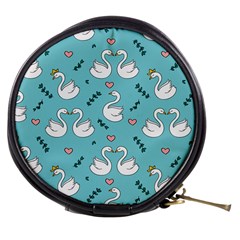 Elegant Swan Pattern Design Mini Makeup Bag by pakminggu