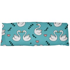 Elegant Swan Pattern Design Body Pillow Case (dakimakura) by pakminggu