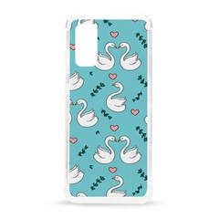 Elegant Swan Pattern Design Samsung Galaxy S20 6 2 Inch Tpu Uv Case by pakminggu