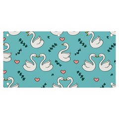 Elegant Swan Pattern Design Banner And Sign 6  X 3  by pakminggu