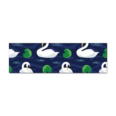 Swan Pattern Elegant Design Sticker (bumper) by pakminggu