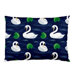 Swan Pattern Elegant Design Pillow Case by pakminggu