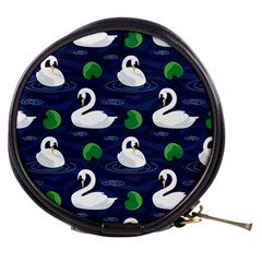 Swan Pattern Elegant Design Mini Makeup Bag by pakminggu