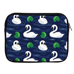 Swan Pattern Elegant Design Apple Ipad 2/3/4 Zipper Cases by pakminggu