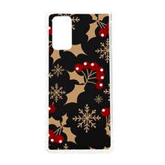 Christmas Pattern With Snowflakes Berries Samsung Galaxy Note 20 Tpu Uv Case by pakminggu