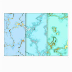 Background Marble Set Postcards 5  X 7  (pkg Of 10) by pakminggu