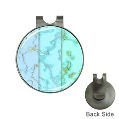 Background Marble Set Hat Clips With Golf Markers by pakminggu