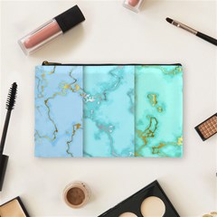 Background Marble Set Cosmetic Bag (medium)