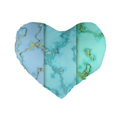 Background Marble Set Standard 16  Premium Heart Shape Cushions by pakminggu