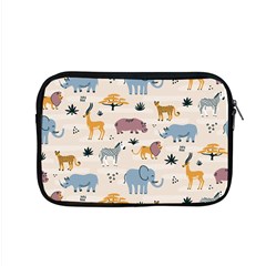 Wild Animals Seamless Pattern Apple Macbook Pro 15  Zipper Case by pakminggu