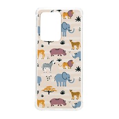 Wild Animals Seamless Pattern Samsung Galaxy S20 Ultra 6 9 Inch Tpu Uv Case by pakminggu