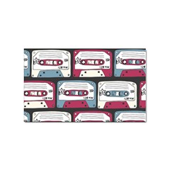 Music Symbols Rock Music Seamless Pattern Sticker (rectangular) by pakminggu