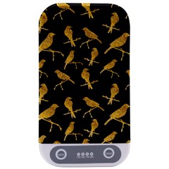 Background With Golden Birds Sterilizers by pakminggu