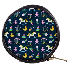 Cute Babies Toys Seamless Pattern Mini Makeup Bag by pakminggu