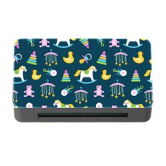 Cute Babies Toys Seamless Pattern Memory Card Reader With Cf by pakminggu